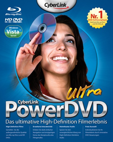 Cyberlink PowerDVD Ultra Deluxe V7.3.3304 Multilingual
